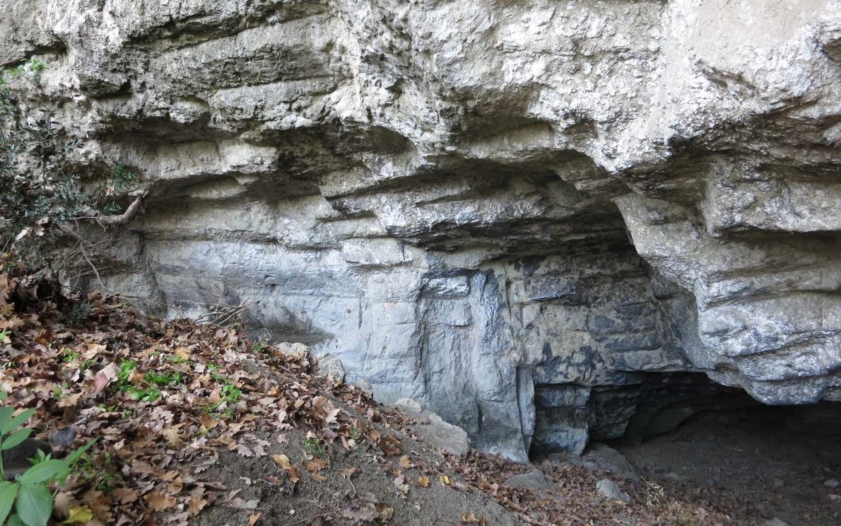 Una cava nei Colli Euganei