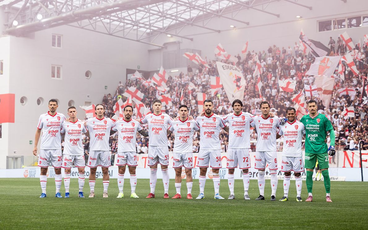 L’undici del Padova (foto Rilli-Calcio Padova)