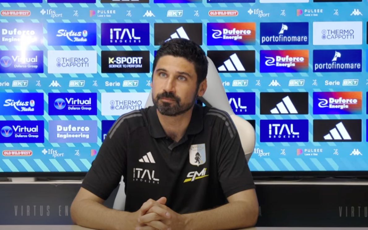 Andrea Chiappella, allenatore dell’Entella