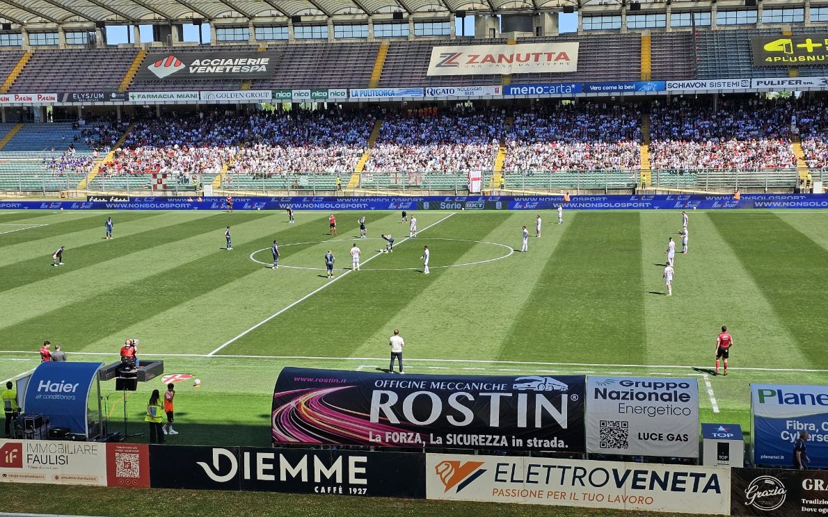 Padova-Pescara in campo