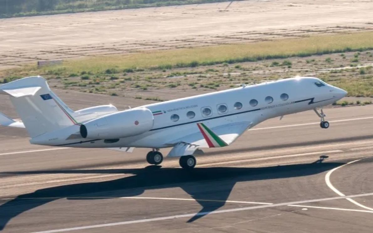 Gulfstream G650 del 31° Stormo di Ciampino