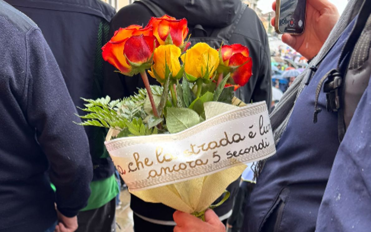 Il mazzo di fiori con la Regola dei 5 secondi