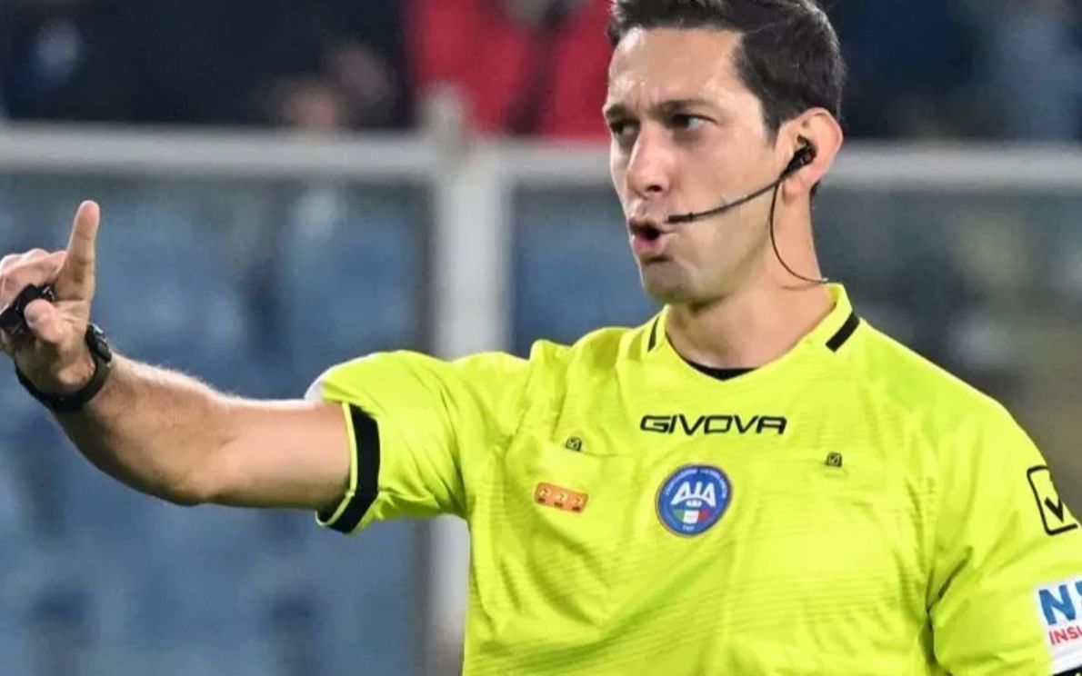 L’arbitro Alberto Ruben Arena
