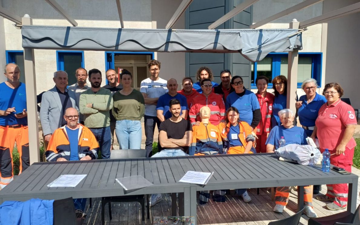 I protagonisti dell’incontro con CRI