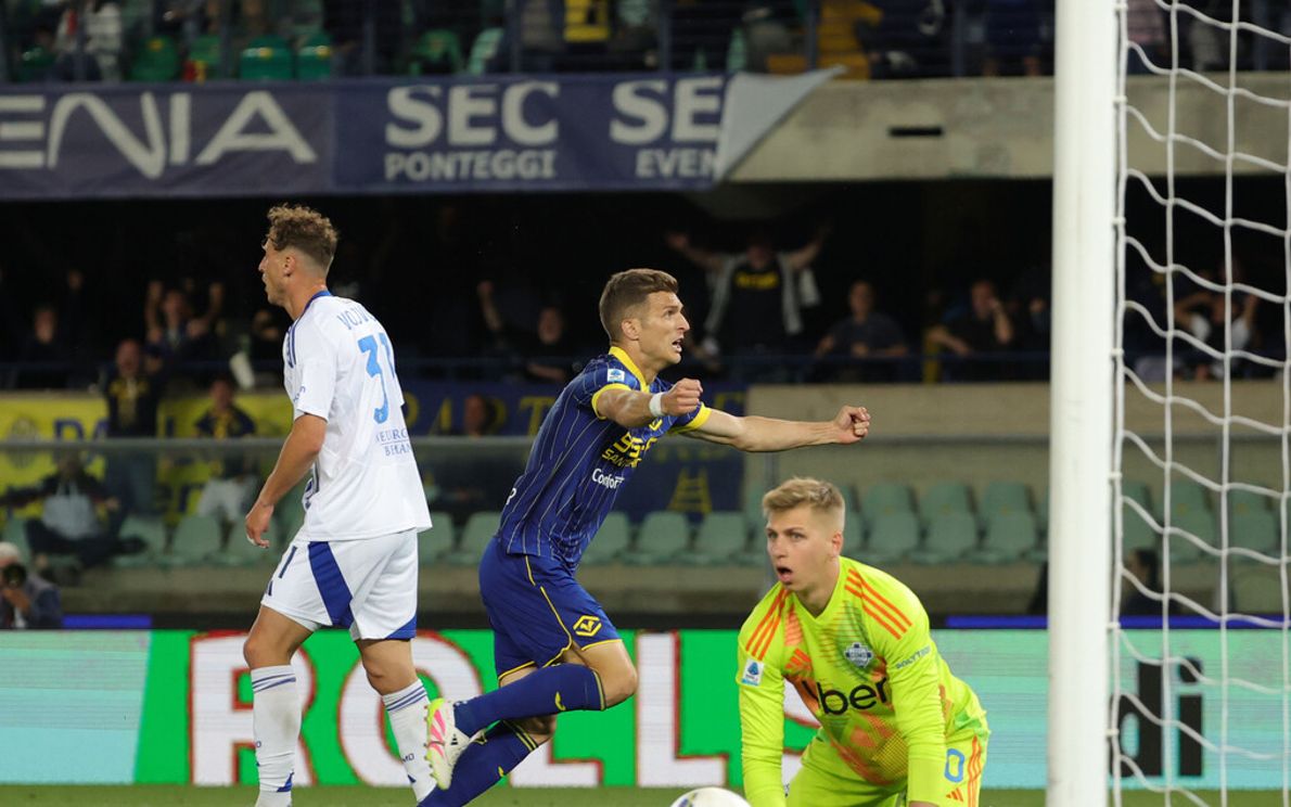 Verona-Como 1-1, foto ansa