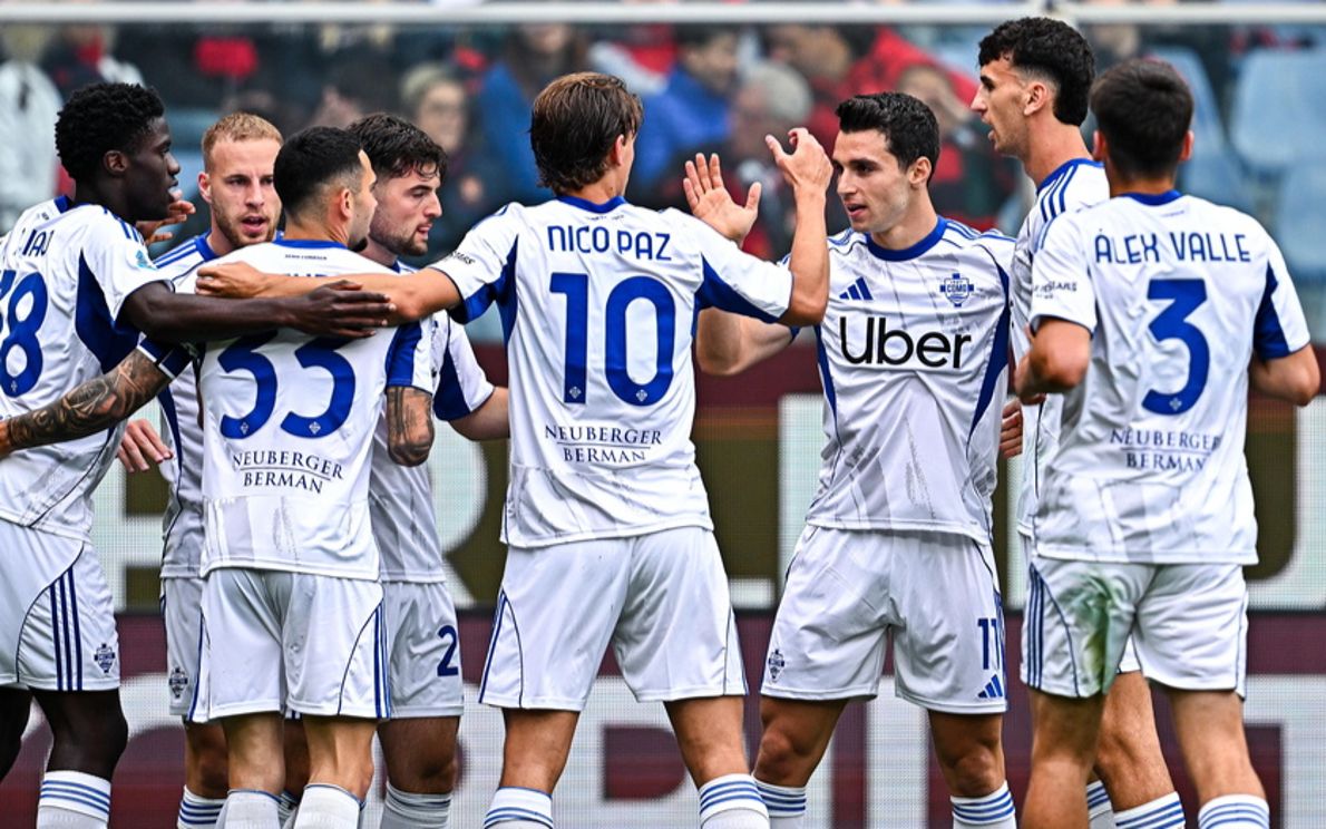 Genoa-Como 0-2, foto ansa