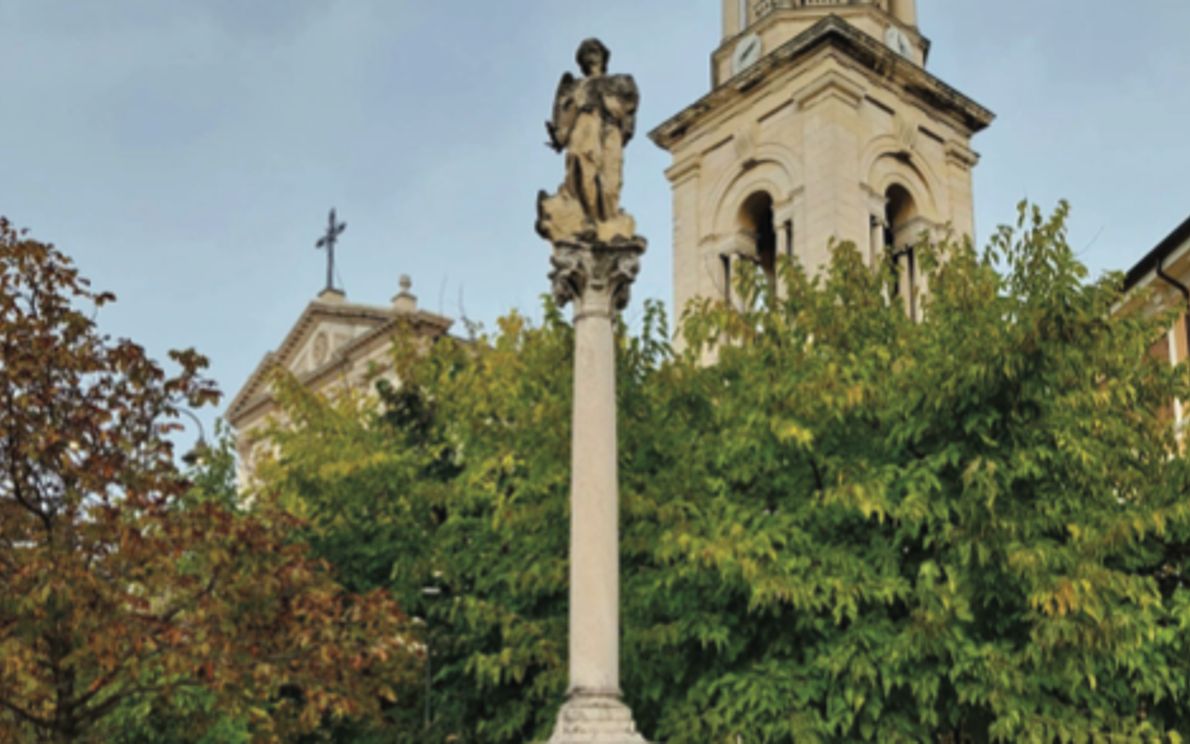 La scultura di San Michele Arcangelo