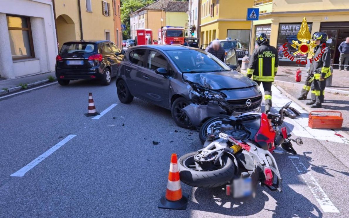 incidente nel bellunese