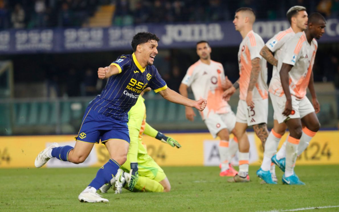 03-11-2024 – verona-roma 3-2, foto ansa