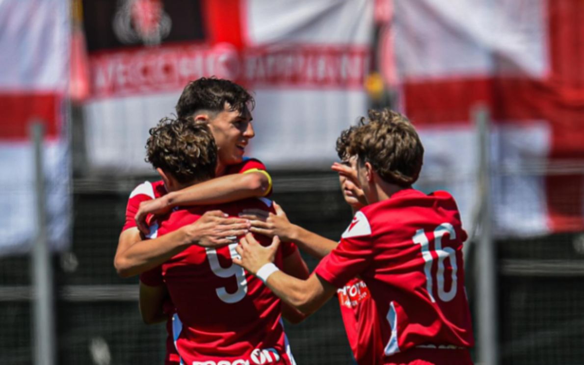 L’Under 14 del Padova (foto FB Figc)