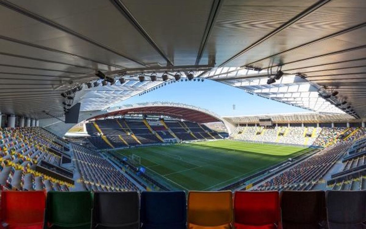 Il Bluenergy Stadium di Udine