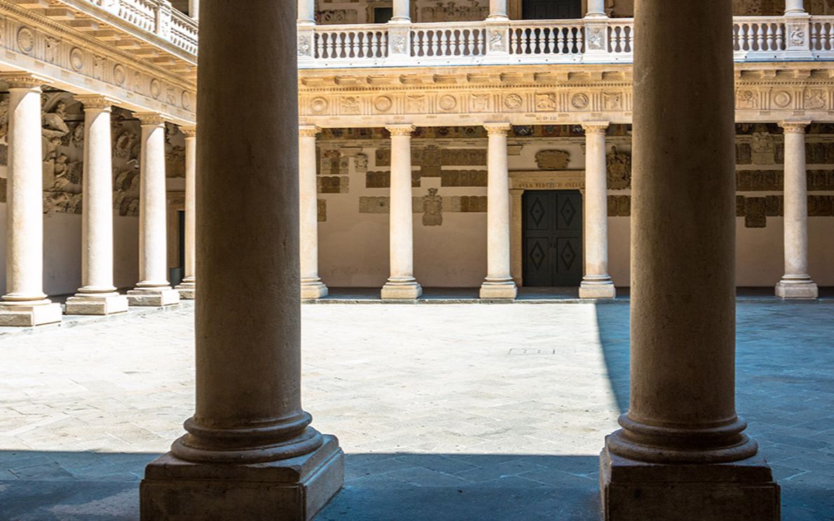 Unipd, cortile del Bo