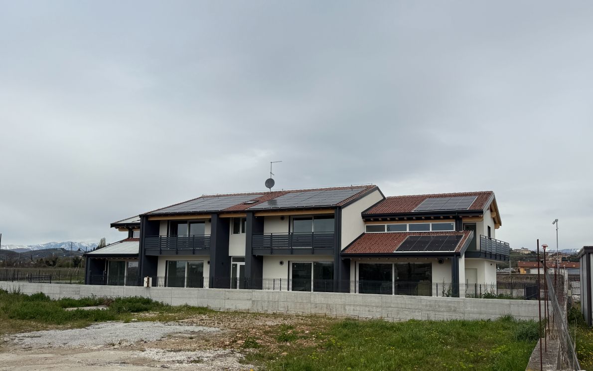 Le villette del Residence Europa a Vago