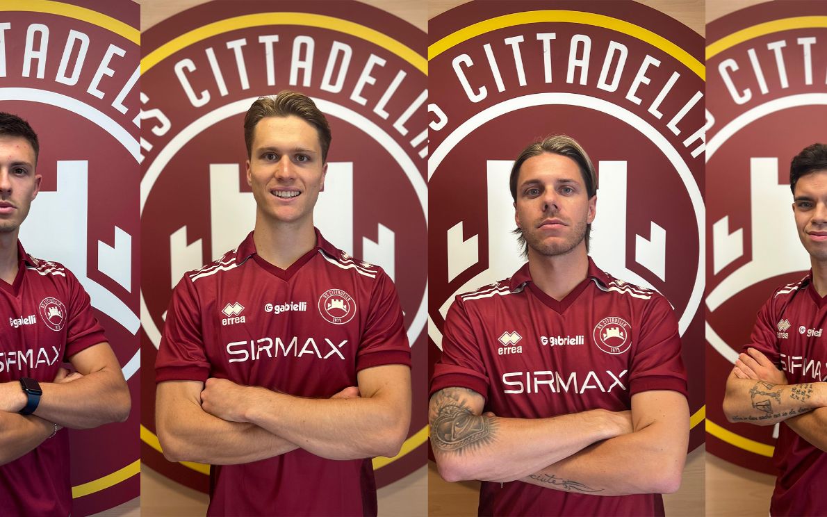 4 nuovi acquisti per il Cittadella