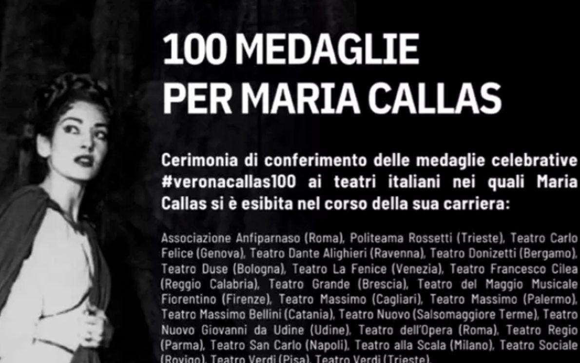Medaglie Callas