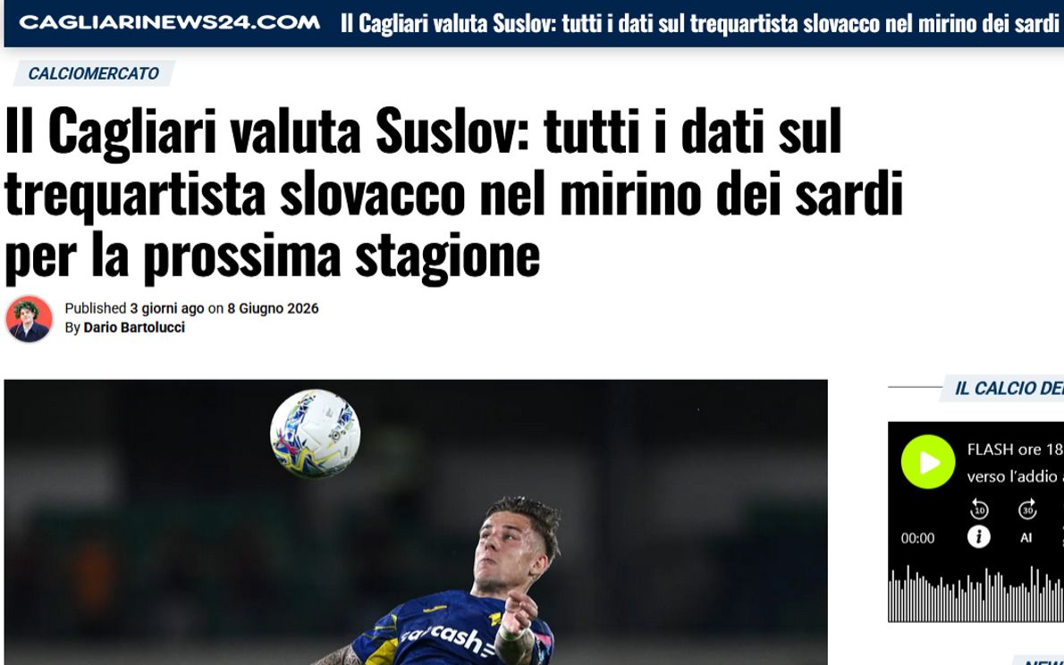 screenshot cagliarinews24