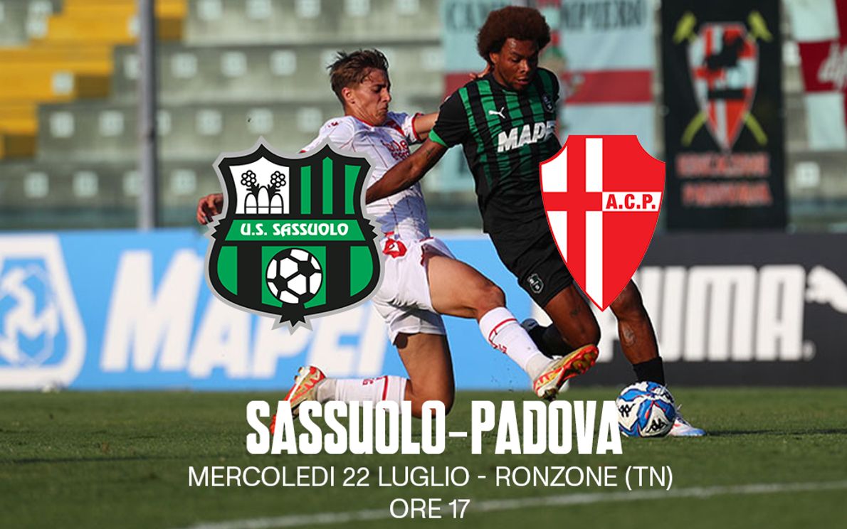 Amichevole col Sassuolo