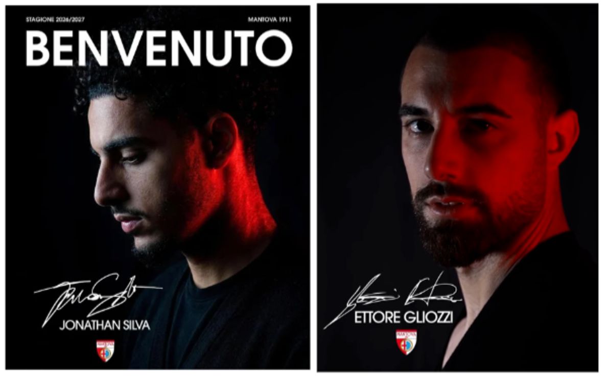 Silva e Gliozzi al Mantova