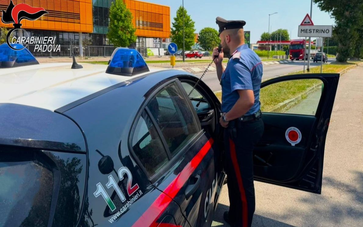 Operazione dei Carabinieri a Mestrino