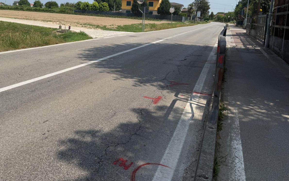 Luogo incidente a Sant’Angelo di Piove di Sacco