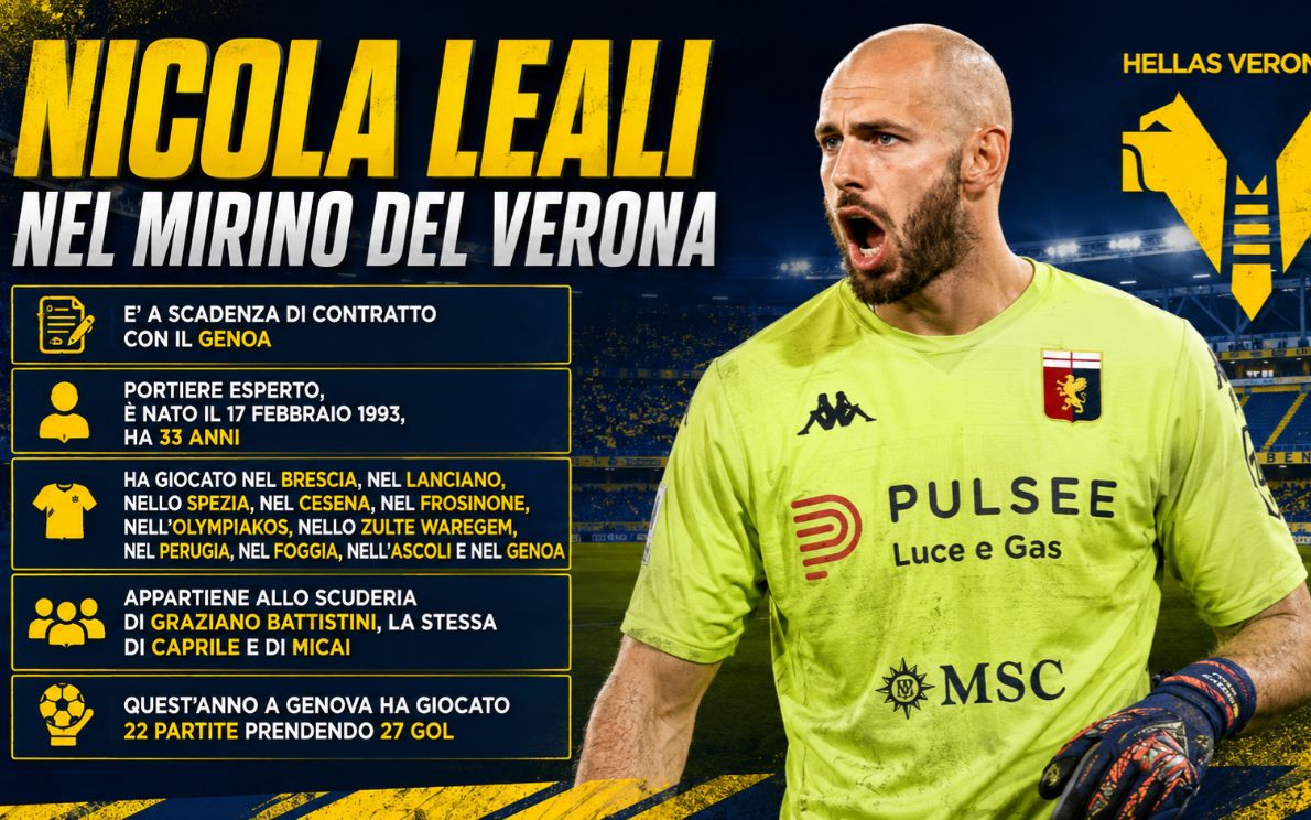 Leali piace al Verona