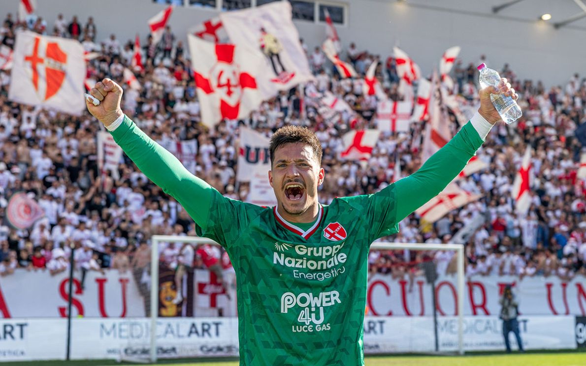 Sorrentino dopo Padova-Pescara (foto Rilli)