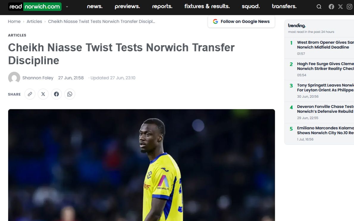 readnorwich.com