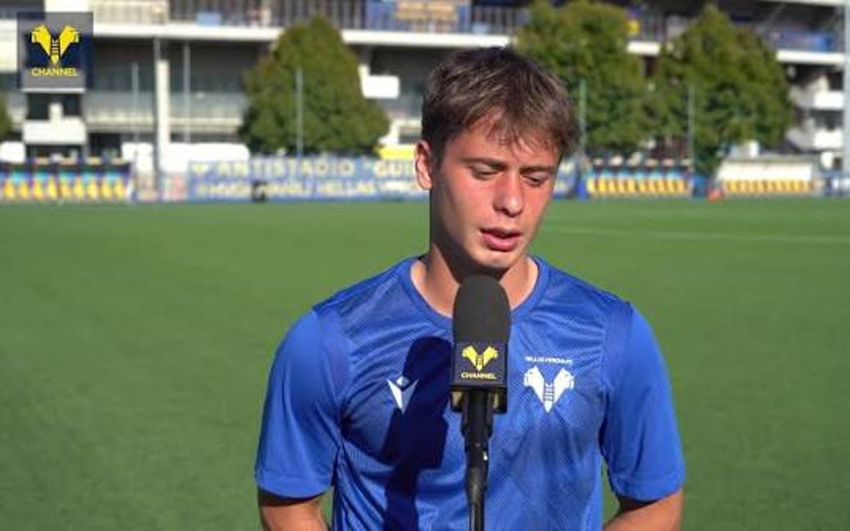 Davide Bragantini, foto facebook da Hellas Verona