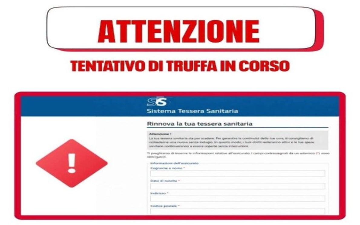 §Ulss 6, allarme campagna di phishing