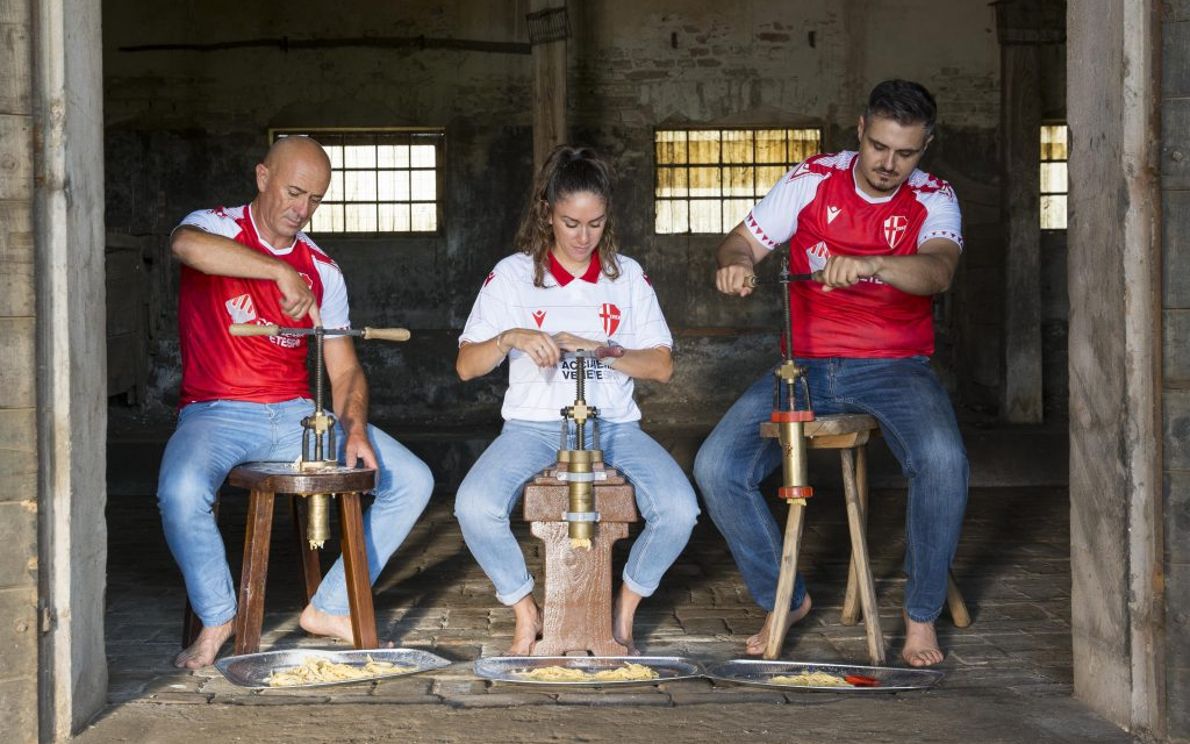 Le nuove maglie del Padova