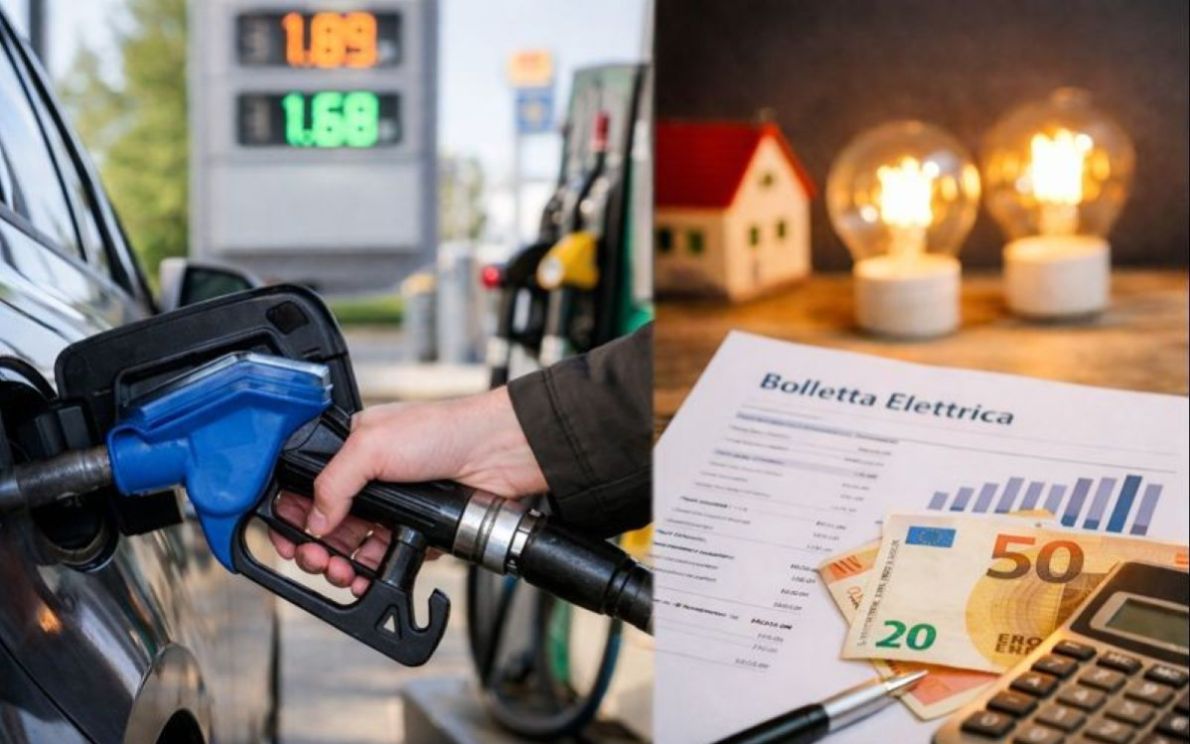 Rincari energia e carburante
