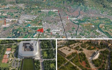 Piantina nuovo stadio