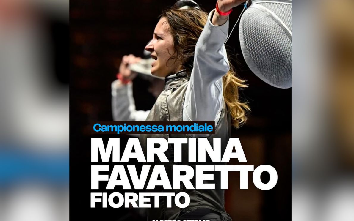 Martina Favaretto oro fioretto