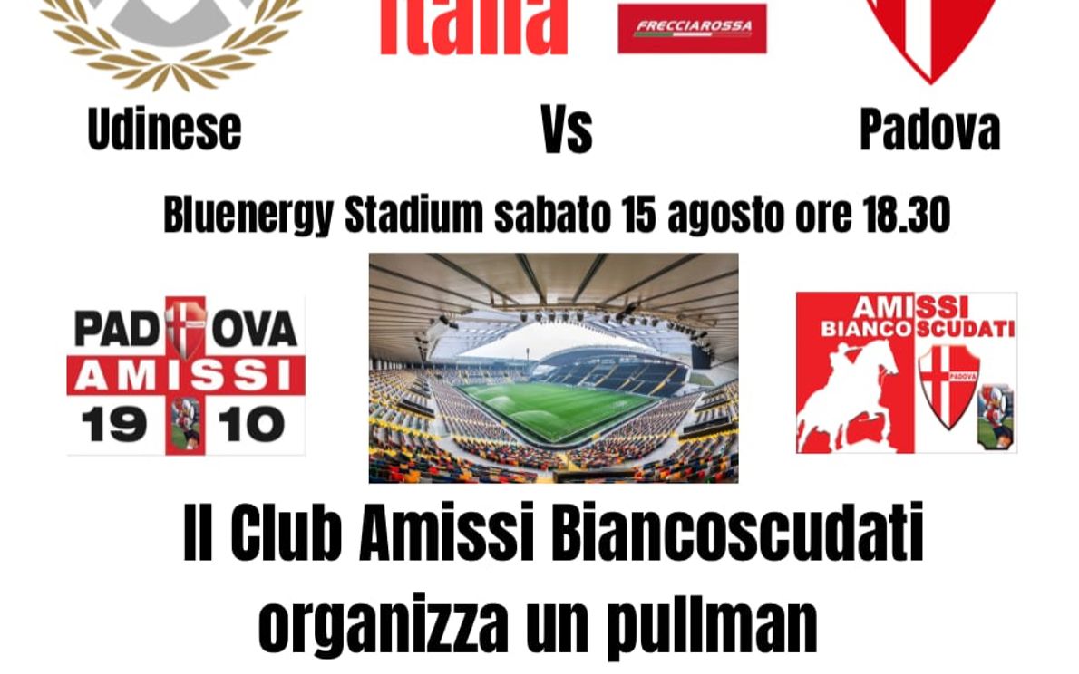 Trasferta a Udine per gli Amissi