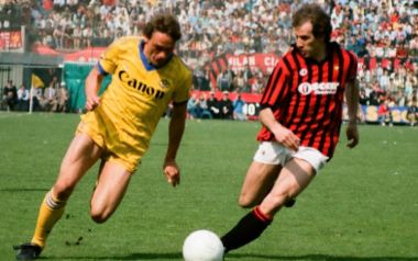 Baresi contro il Verona di Bagnoli