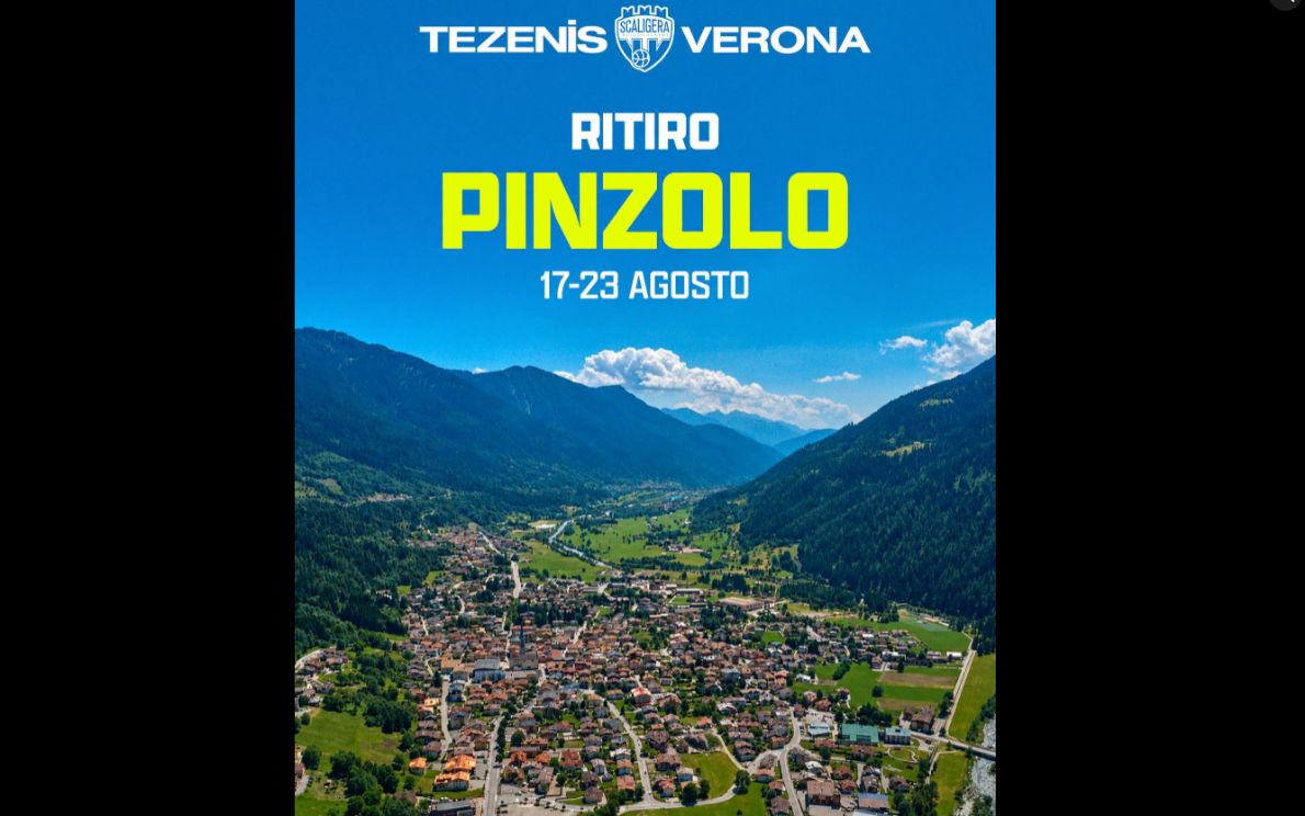 Tezenis in ritiro a Pinzolo