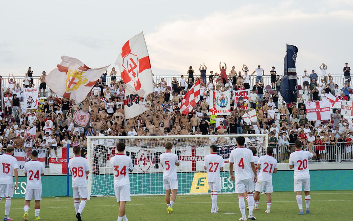 Le info per il settore ospiti di Monza-Padova