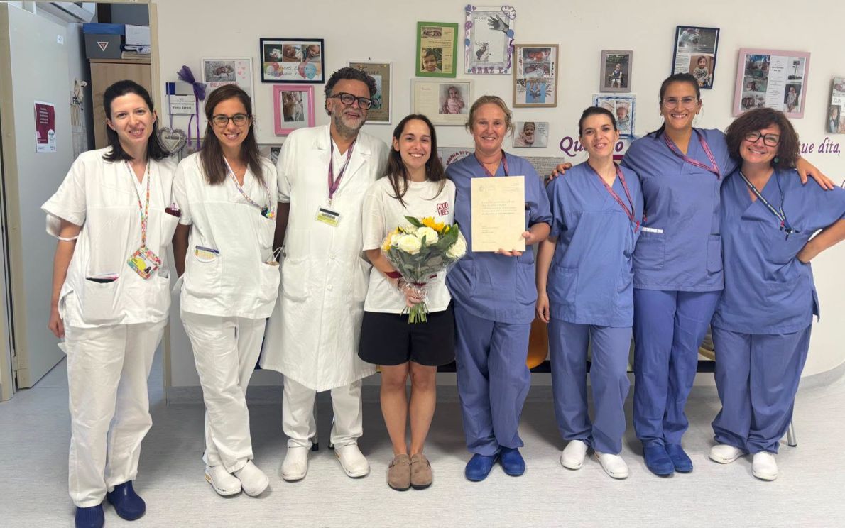 Alessandra e equipe Ospedale di Camposampiero