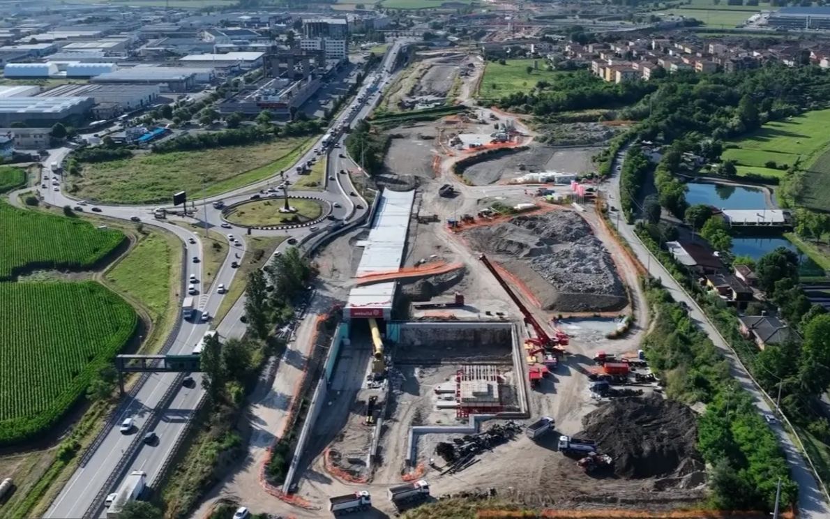 Un cantiere dell’Alta Velocità