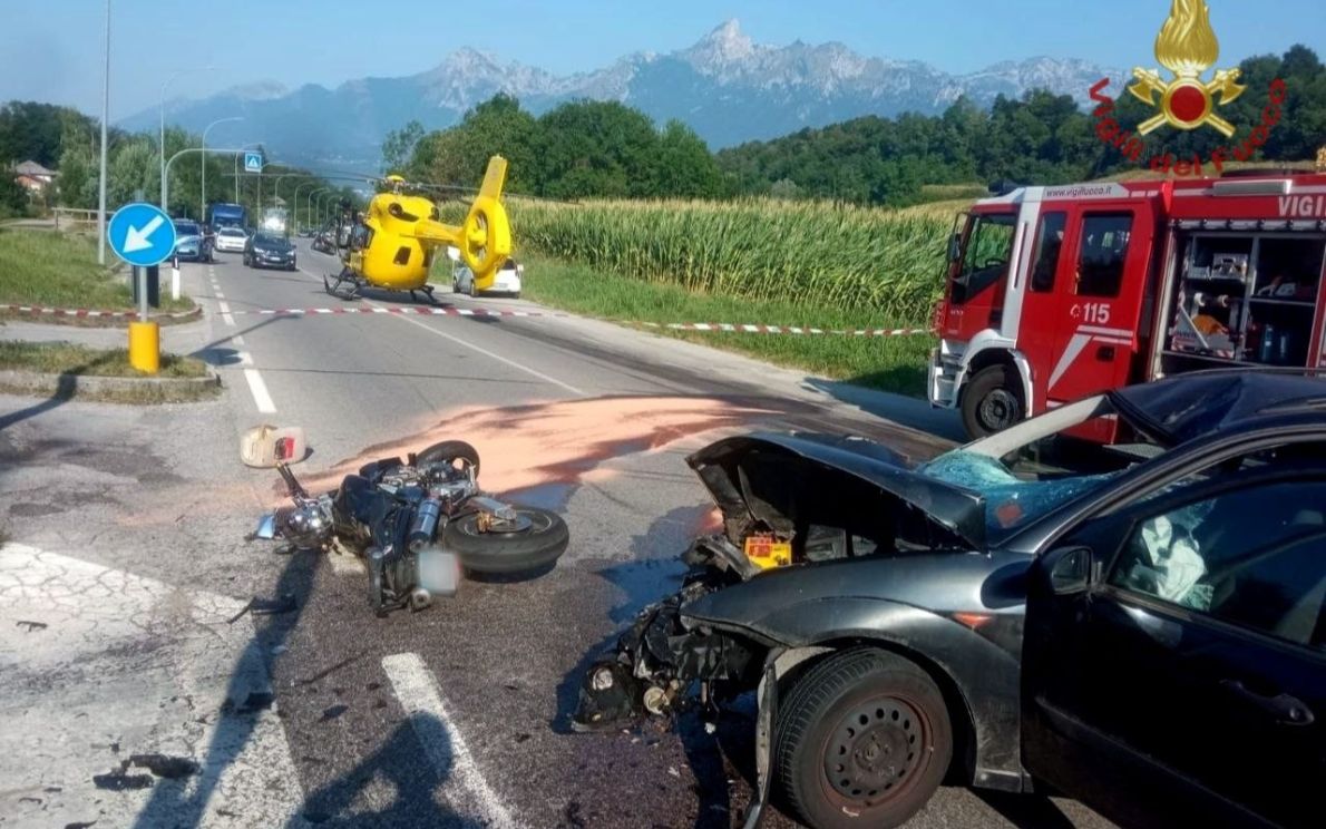 Incidente mortale a Belluno
