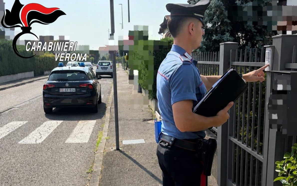 Carabinieri in azione