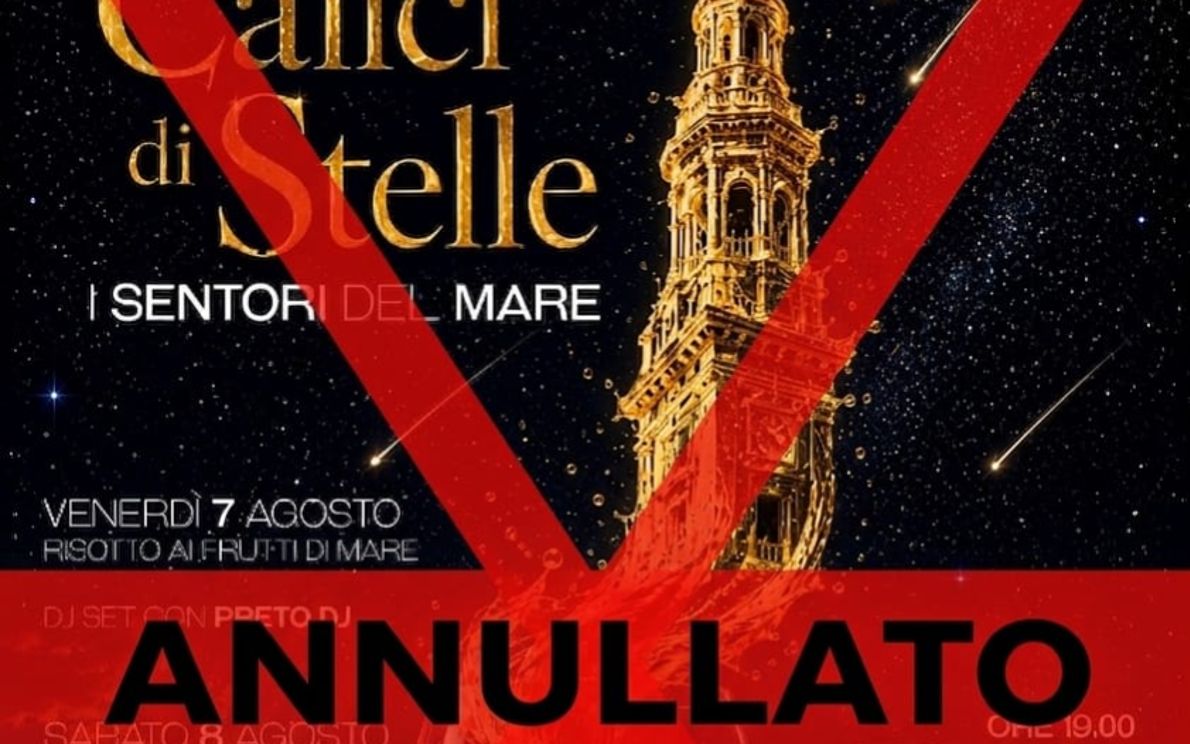 Evento annullato