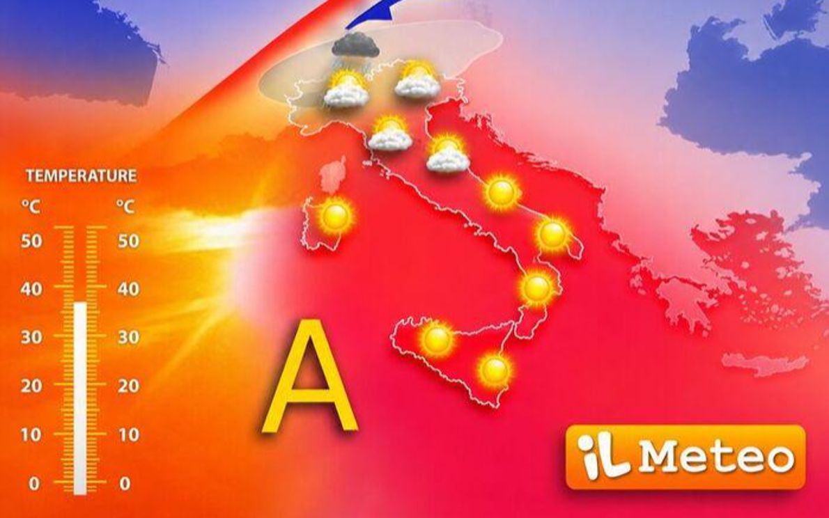Ondata calore agosto (ilMeteo.it)