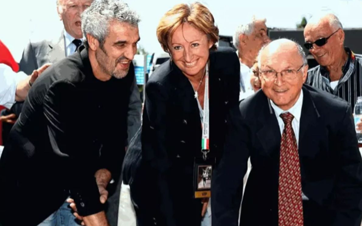 Sara Simeoni con Livio Berruti e Gelindo Bordin
