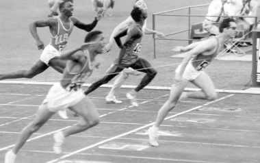 Livio Berruti alle Olimpiadi di Roma
