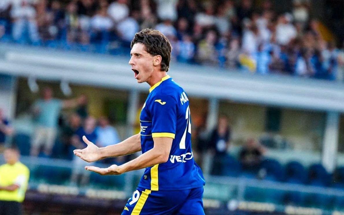 Mulattieri, foto facebook da hellasveronafc