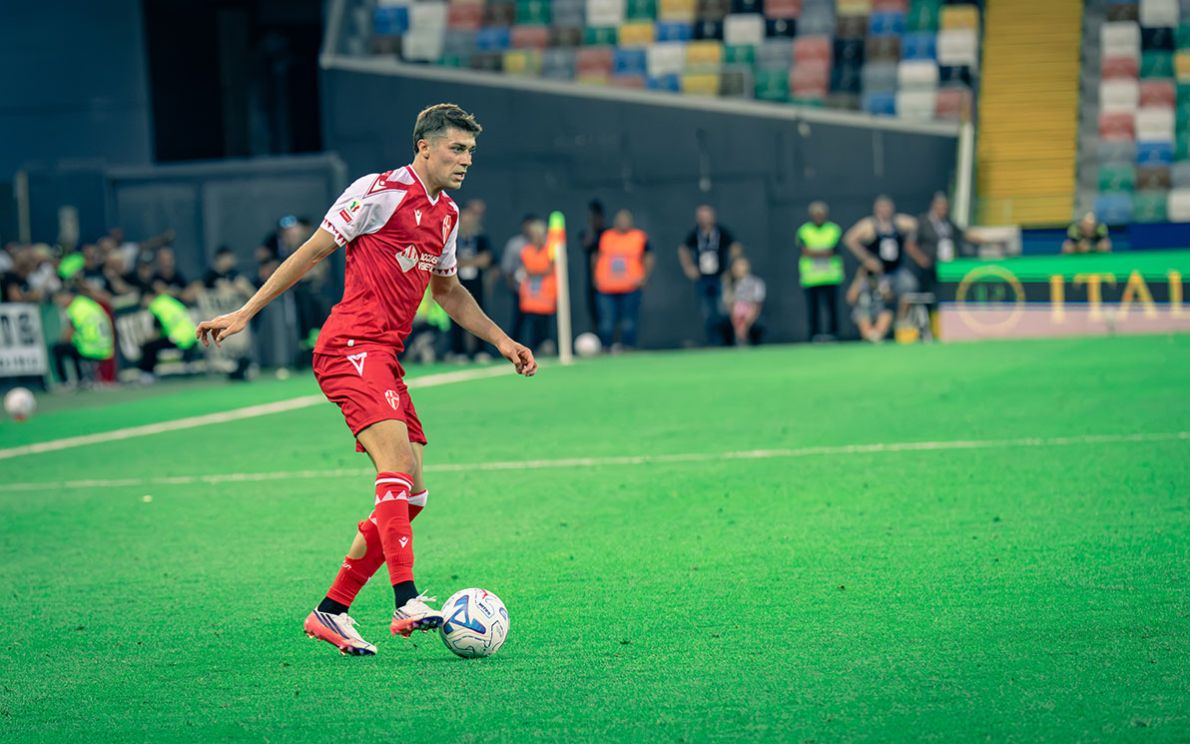 Zanimacchia contro l’Udinese (foto Boggian)