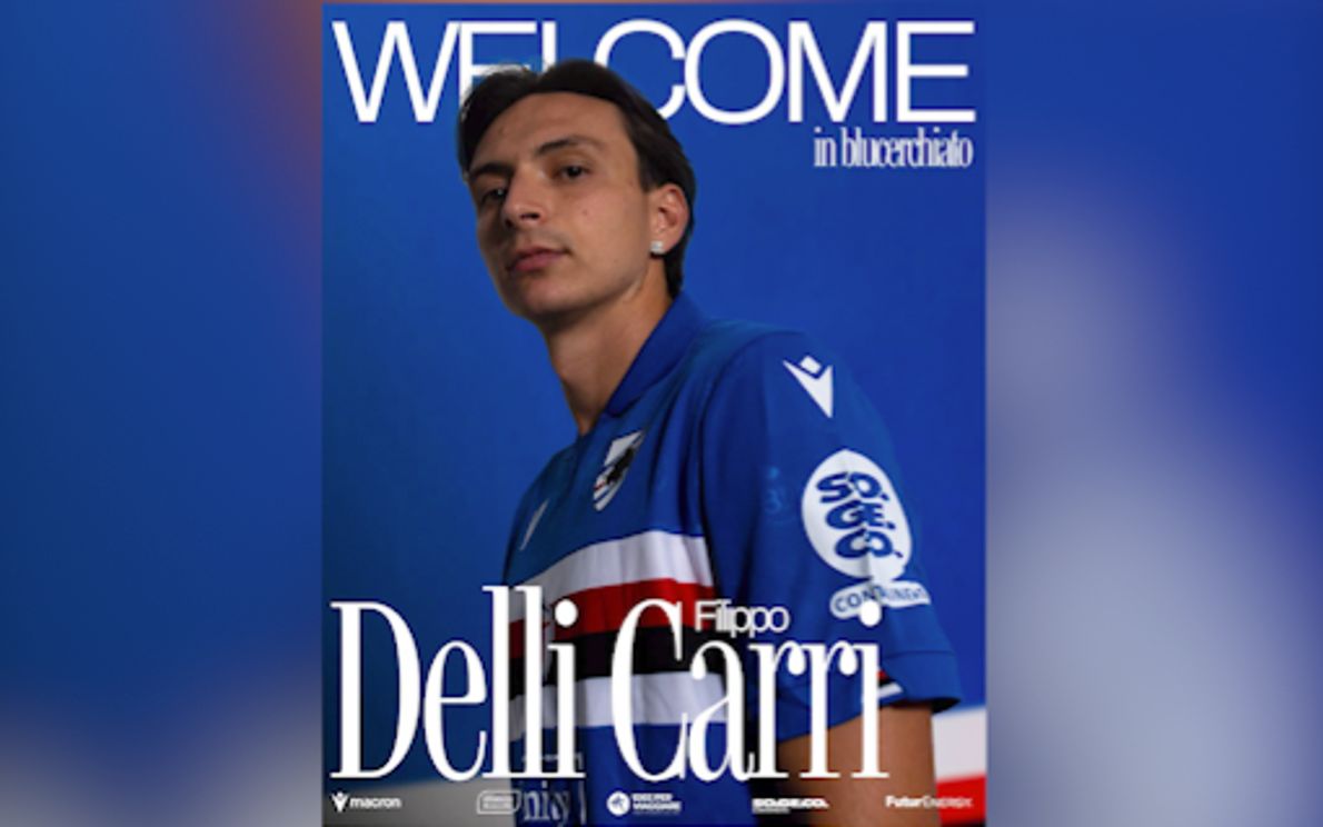 Filippo Delli Carri alla Sampdoria