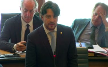 Presidente Stefani in Consiglio Regionale