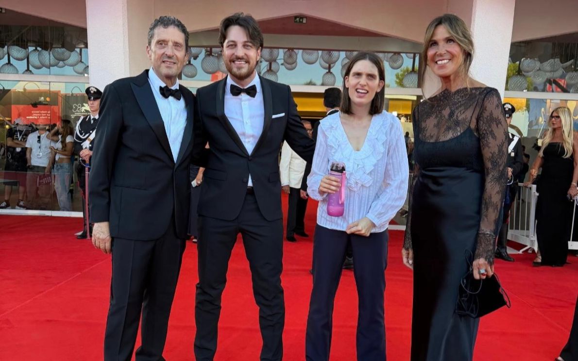 Stefani sul Red Carpet a Venezia
